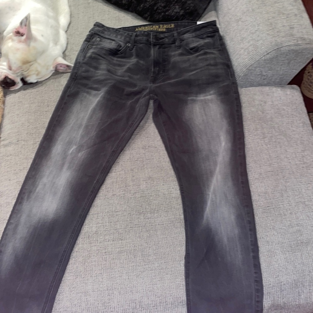 Mens American eagle Black jeans size 32/32
